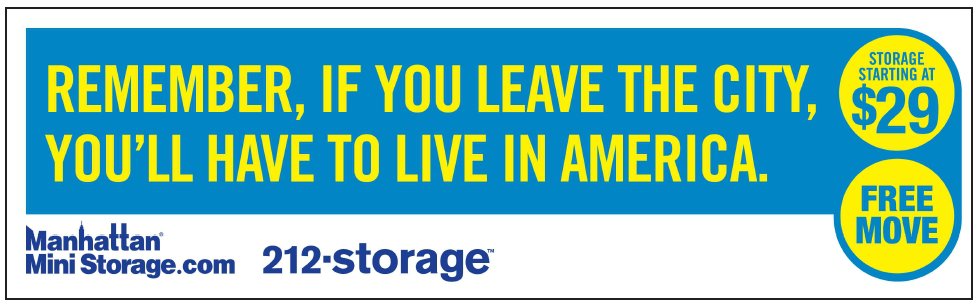 If you leave the city you live in America